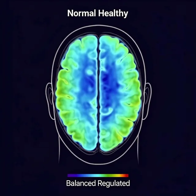 EEG después del tratamiento - actividad cerebral regulada